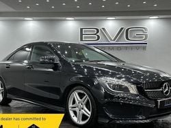 Black Used 2014 Mercedes CLA220 AMG Sedan | £9,994 (Fair price)