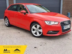 Red Used 2015 Audi A3 Sport Hatchback | £6,490 (Fair price)