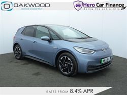 Blue Used 2021 VW ID.3 Pure Hatchback | £14,490 (Fair price)
