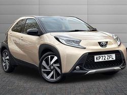 Brass gold with black roof Used 2022 Toyota Aygo X SUV | £13,699