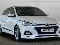 White Used 2019 Hyundai i20 Premium Hatchback | £11,495 (Fair price)