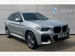 Silver Used 2020 BMW X3 M Sport SUV | £23,550 (Good price)