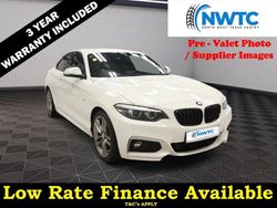 White Used 2017 BMW 218 M Sport Coupe | £9,195 (A bit pricey)