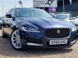 Blue Used 2015 Jaguar XF Portfolio Sedan | £8,995 (Fair price)