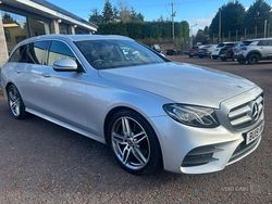 Silver Used 2019 Mercedes E220 AMG line Estate | £17,450 (Super price)