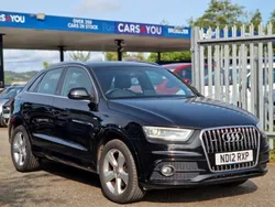 Black Used 2012 Audi Q3 S-Line SUV | £8,995 (Fair price)