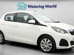 White Used 2021 Peugeot 108 Active Hatchback | £7,800 (Fair price)