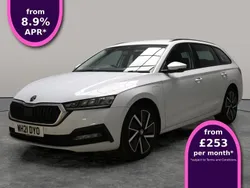 White Used 2021 Skoda Octavia SE Technology Estate | £16,273 (Fair price)