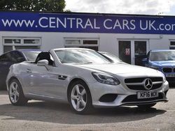 Silver Used 2016 Mercedes SLC250 Cabriolet | £12,495