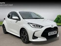 White New 2025 Toyota Yaris Hybrid Design Hatchback | £19,995 (Good price)
