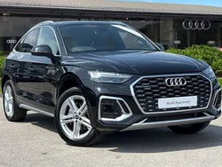 Black Used 2024 Audi Q5 Sportback S-Line SUV | £37,880 (Super price)