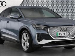 Blue Used 2024 Audi Q4 e-tron S-Line SUV | £34,197 (Super price)