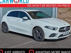 White Used 2021 Mercedes A250 AMG line Hatchback | £13,972 (Good price)