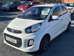 White Used 2016 Kia Picanto 2 Hatchback | £5,695 (A bit pricey)