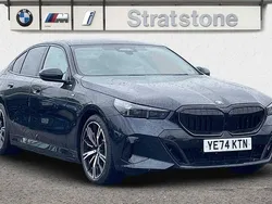 Black Used 2024 BMW 530e M Sport | £48,499
