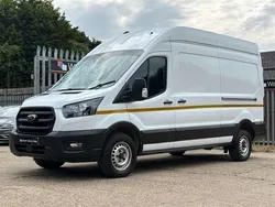 Frozen white (solid colour) Used 2022 Ford Transit | £14,500 (Super price)