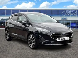 Black Used 2022 Ford Fiesta Titanium Hatchback | £14,695 (Fair price)