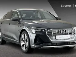 Grey Used 2021 Audi e-tron Sportback S-Line SUV | £30,500 (Expensive)