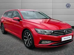 Red Used 2021 VW Passat SEL Estate | £16,190 (Fair price)