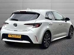 Pure white Used 2022 Toyota Corolla Design Hatchback | £17,000 (Good price)