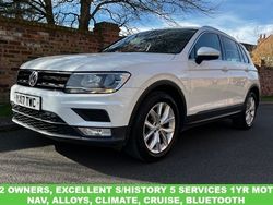 White Used 2017 VW Tiguan SE SUV | £12,750 (Fair price)