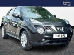 Black Used 2018 Nissan Juke N-Connecta SUV | £9,250 (Fair price)