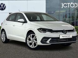 White Used 2022 VW Polo Style Hatchback | £16,508 (Fair price)