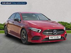 Red Used 2022 Mercedes A180 AMG Line Premium Sedan | £23,799 (A bit pricey)