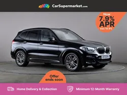 Black Used 2021 BMW X3 M Sport SUV | £28,976 (Good price)