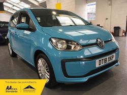 Blue Used 2018 VW up! move up! Hatchback | £6,490 (Fair price)