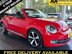 Red Used 2015 VW Beetle Sport Cabriolet | £14,195 (A bit pricey)