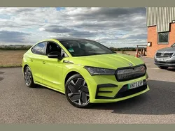 Green Used 2023 Skoda Enyaq iV vRS SUV | £30,500 (Fair price)