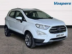 White Used 2019 Ford Ecosport Titanium SUV | £10,500 (Fair price)