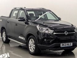 Black Used 2021 Ssangyong (KGM) Musso Pickup | £14,790
