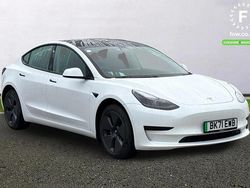 White Used 2021 Tesla Model 3 Standard Range Sedan | £19,299 (Fair price)
