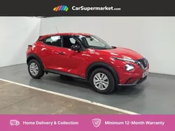 Red Used 2022 Nissan Juke Visia SUV | £12,697 (Good price)