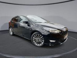 Black Used 2018 Ford Focus ST-Line Hatchback | £7,799 (Good price)