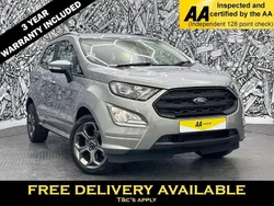Silver Used 2022 Ford Ecosport ST-Line SUV | £14,595 (Fair price)