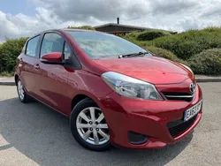 Red Used 2013 Toyota Yaris Hatchback | £4,395 (Fair price)
