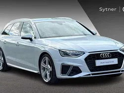 White Used 2023 Audi A4 S-Line Estate | £27,500 (Super price)
