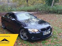 Black Used 2008 BMW 325 Cabriolet M Sport Cabriolet | £4,299 (Fair price)