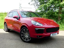 Red Used 2015 Porsche Cayenne SUV | £23,995 (Good price)
