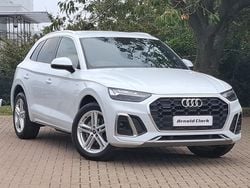 White Used 2023 Audi Q5 S-Line SUV | £36,998 (A bit pricey)