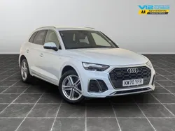 White Used 2020 Audi Q5 S-Line SUV | £24,195 (Good price)