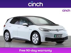 White Used 2021 VW ID.3 Pro Performance Hatchback | £16,349 (A bit pricey)