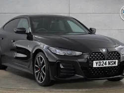 Black Used 2024 BMW 420 Gran Coupé M Sport Coupe | £37,950 (Fair price)