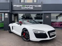 White Used 2015 Audi R8 Spyder Design Cabriolet | £48,990