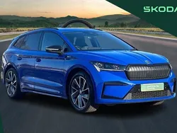 Blue Used 2021 Skoda Enyaq iV SportLine SUV | £19,795 (Fair price)