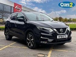 Black Used 2018 Nissan Qashqai Tekna SUV | £13,280 (Fair price)