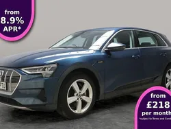 Blue Used 2022 Audi e-tron Design SUV | £16,503 (Good price)